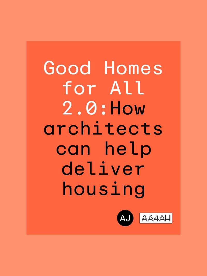 Dockley Apartments Published in the AJ Good Homes For All 2.0