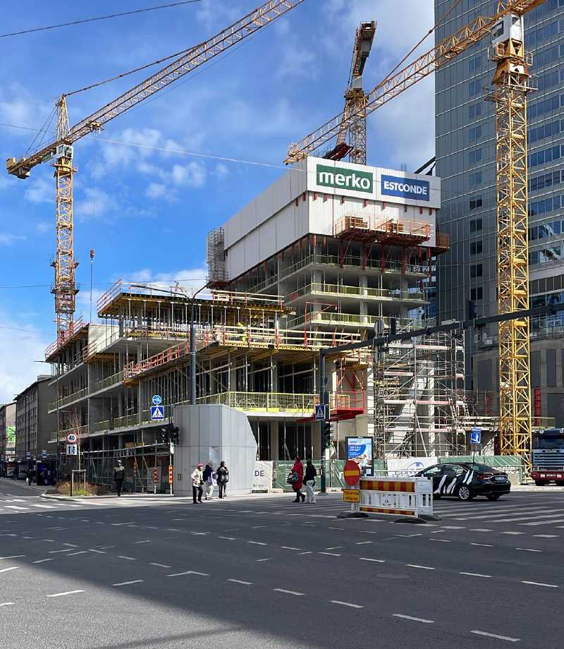Tartu Highway 1 Under Construction